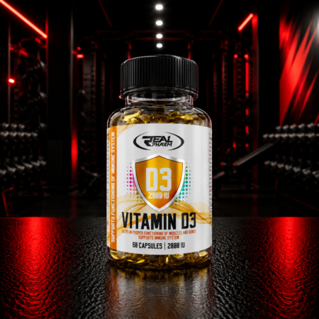 Real Pharm Vitamin D3 4000IU 60 kapsula