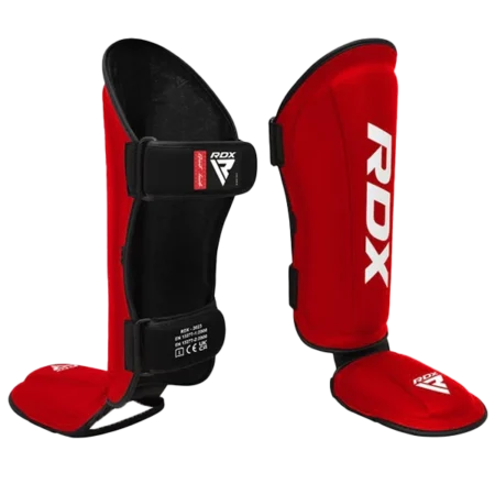 RDX T1 stitnik za potkoljenicu mma boks kickboks samojako shop crveni