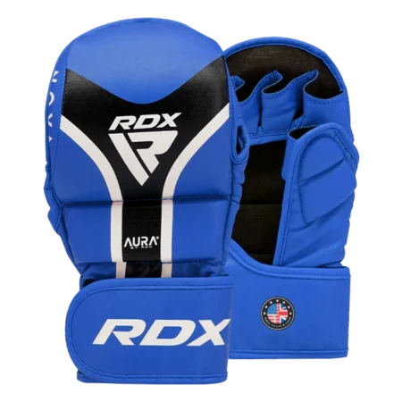 RDX T17 Aura plus mma trening i sparing rukavice bestbuy rukavice mma oprema samojakoshop plave