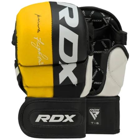 RDX T6 mma trening i sparing rukavice bestbuy rukavice mma oprema samojakoshop zute