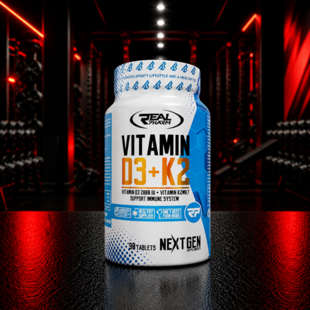 Real Pharm Vitamin D3 + K2 90 tableta