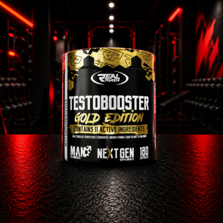 Real Pharm TestoBooster Gold Edition 180 kapsula