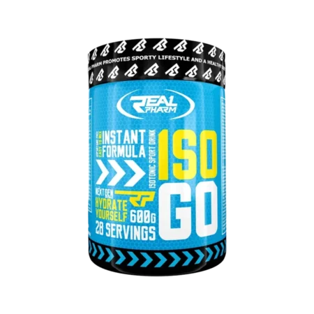 Real Pharm Samojako shop Iso GO izotonični napitak u prahu 28 serviranja 600g hidratacija tokom i nakon treninga izotonik