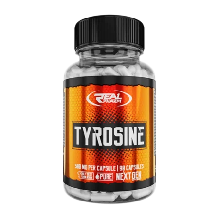 Real Pharm Samojako shop Tirozin 90 kapsula 500mg po kapsuli regeneracija mišića i mozga