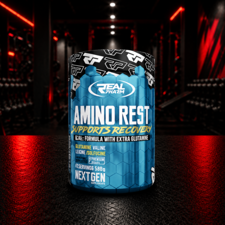 Real Pharm Amino Rest BCAA + L-Glutamin 500 g
