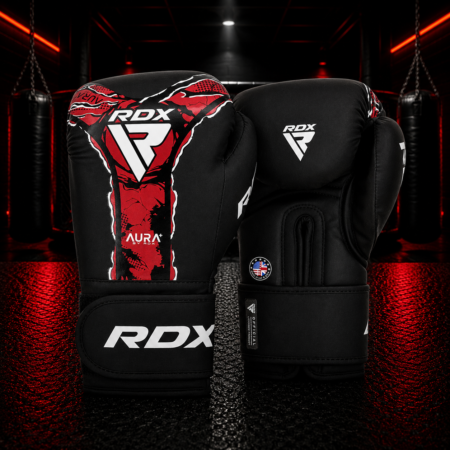 RDX F-17 Aura Plus boksačke rukavice - Crvene