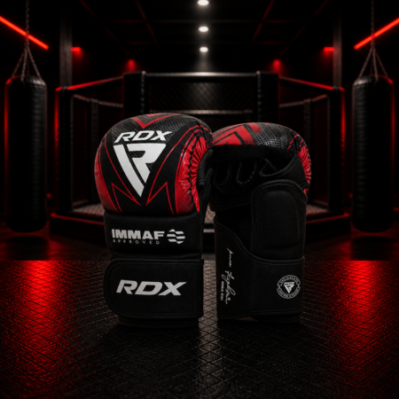 RDX Shooter IMMAF MMA rukavice - Crvene